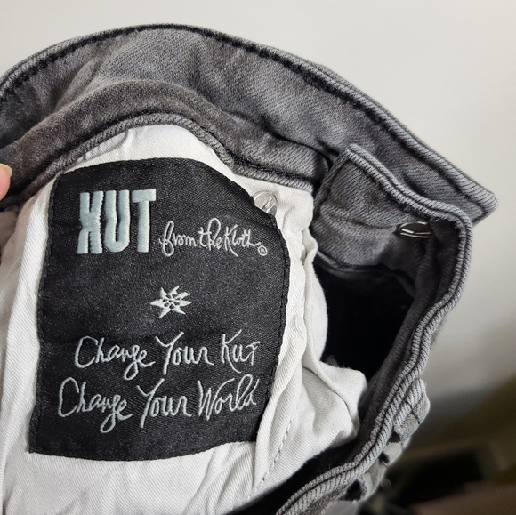 Kut from the Kloth black toothpick skinny jeans, women's 0  #2331 - Picture 5 of 6